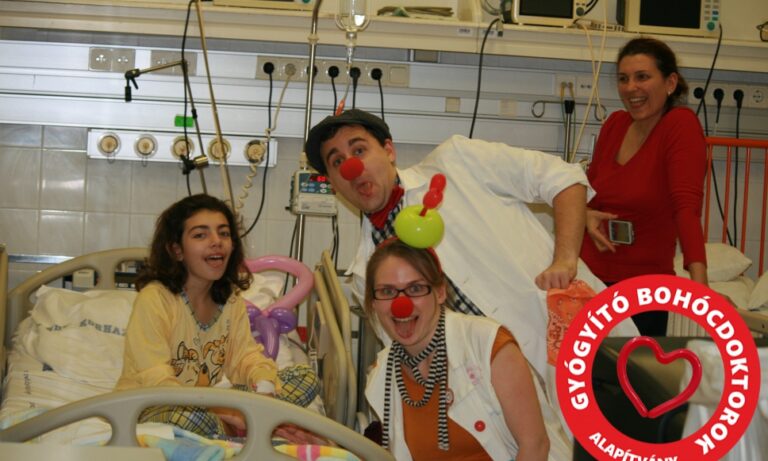 gyógyító bohócdoktorok