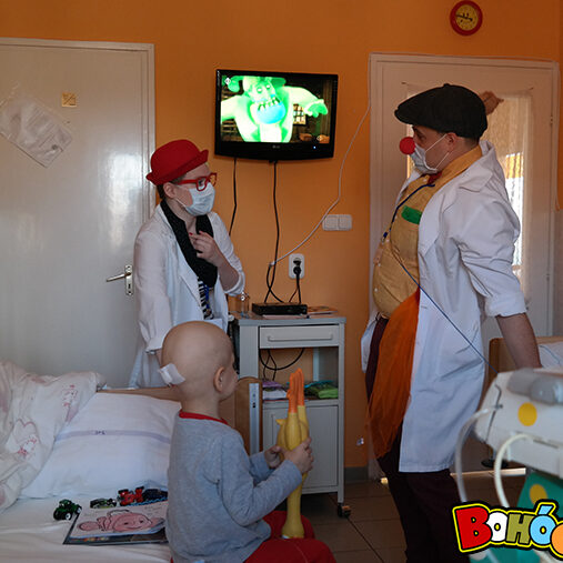 Bohócdoktorok az onkológián