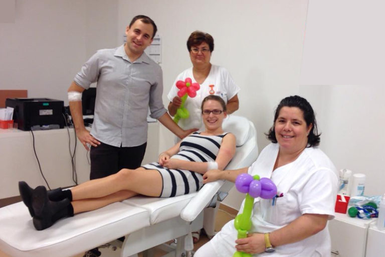 bohócdoktorok véradás